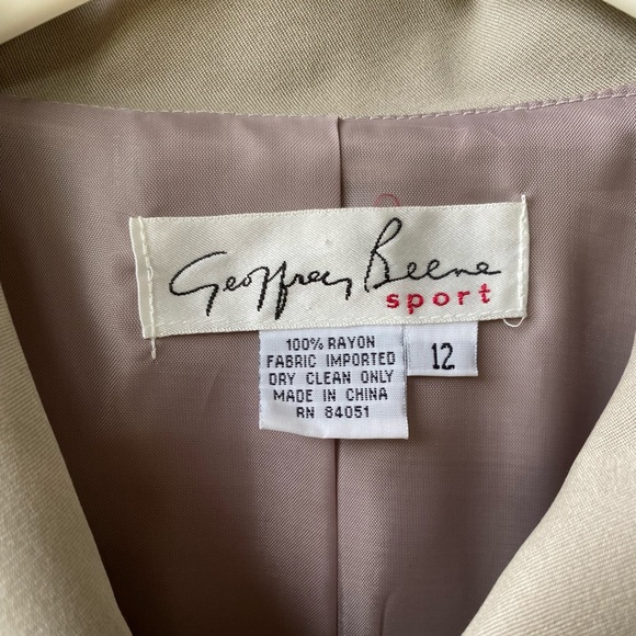 Geoffrey Beene size 12 blazer, vintage 90’s - Picture 3 of 5